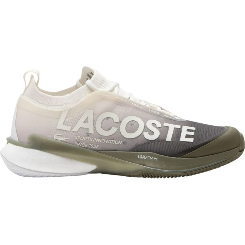 Lacoste AG-LT25 Lite Kvinder Hvid/Khaki