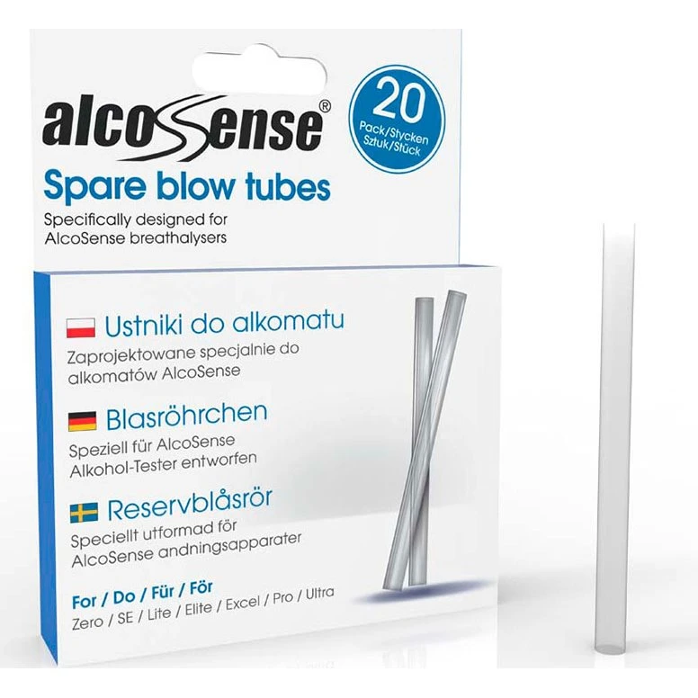 AlcoSense Mundstykker 20-Pack (Excel/Pro/Ultra)