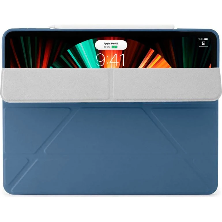 Pipetto Origami No1 iPad Pro 12,9" (2021) Marineblå