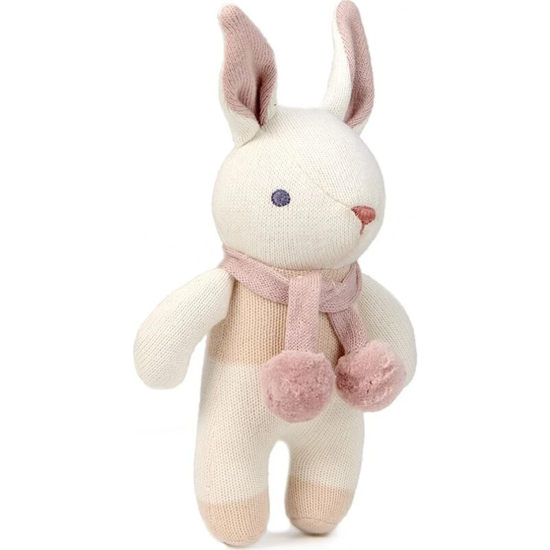 ThreadBear Rangle Hvid Kanin 22 cm