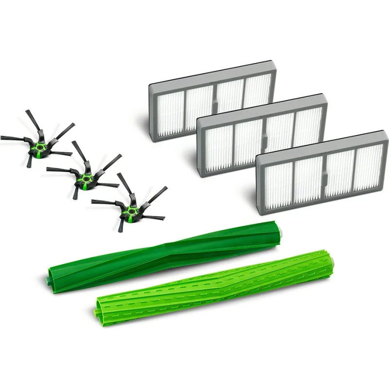 iRobot Accessory Kit 6 - S-series (3 filtre, 3 hjørnepensler, 1 sæt gummipensler)