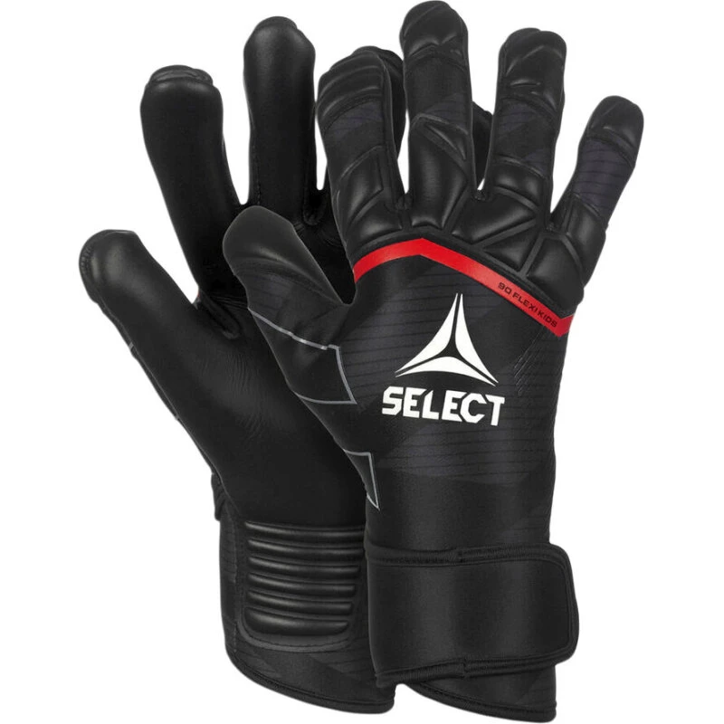 Select 90 Flexi Kids v24 målmandshandsker – Sort