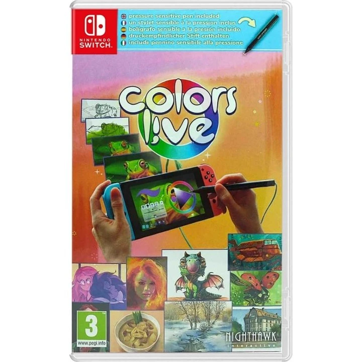 Colors Live (With Pen) – Nintendo Switch