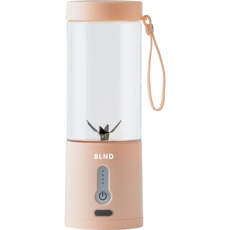 BLND Portabel Blender, Rosa, 530ml, USB-C