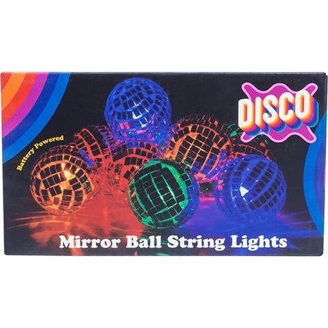PhD Natural Performance Range - Disco Ball String Lights 2 meter
