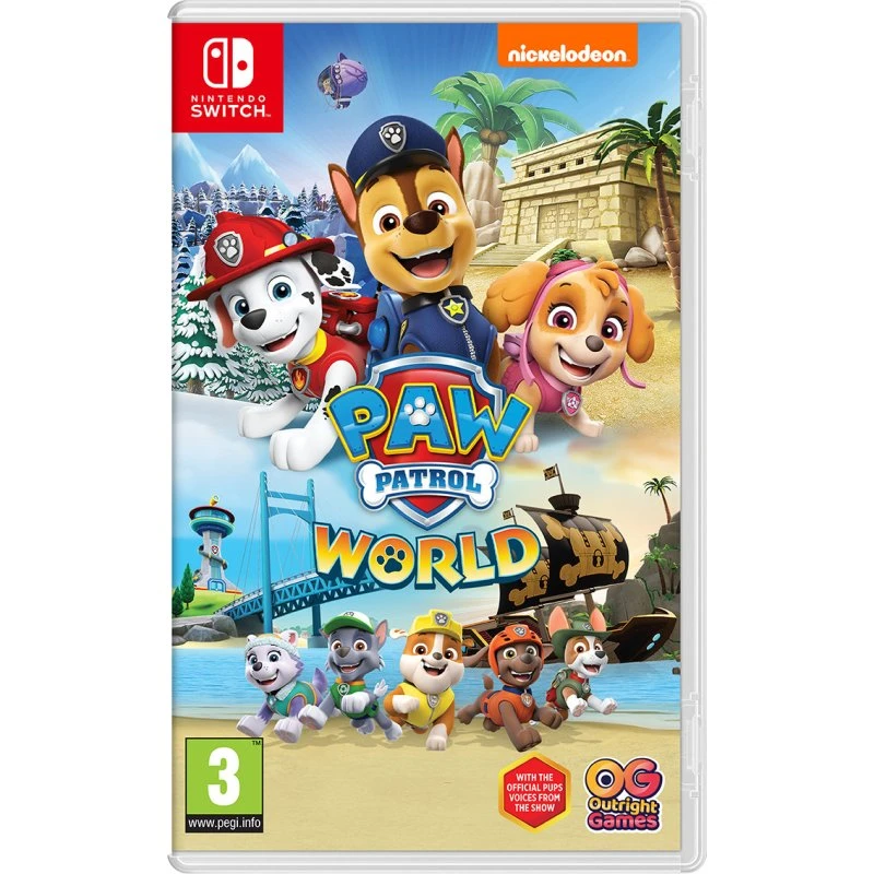Paw Patrol World - Nintendo Switch Spil