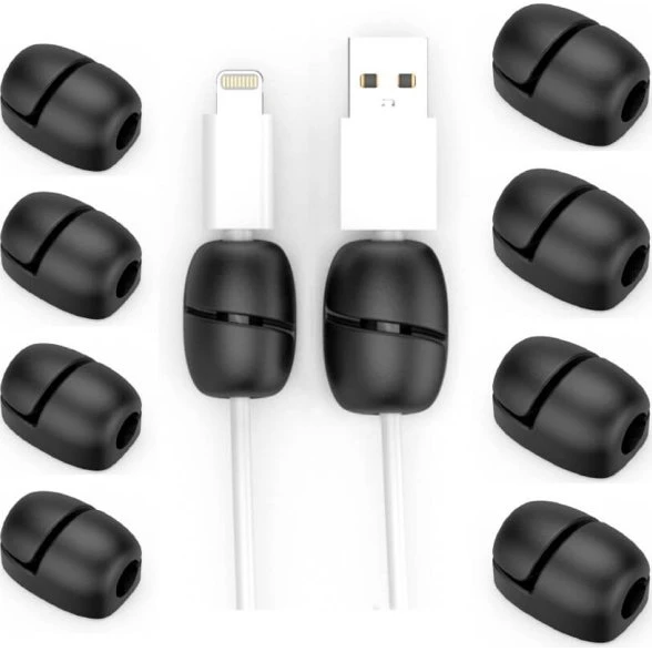 Desire2 Cable Nuggets Kabelklemmer 10pk Sort