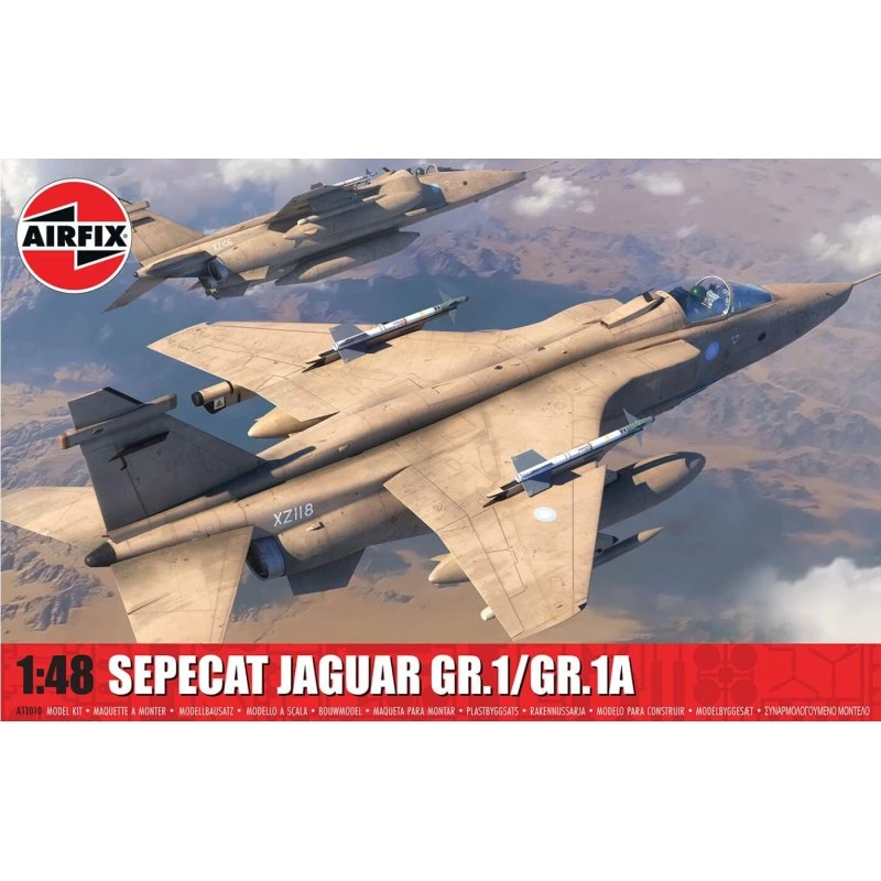 Airfix SEPECAT Jaguar GR.1/GR.1A 1:48 Byggesæt