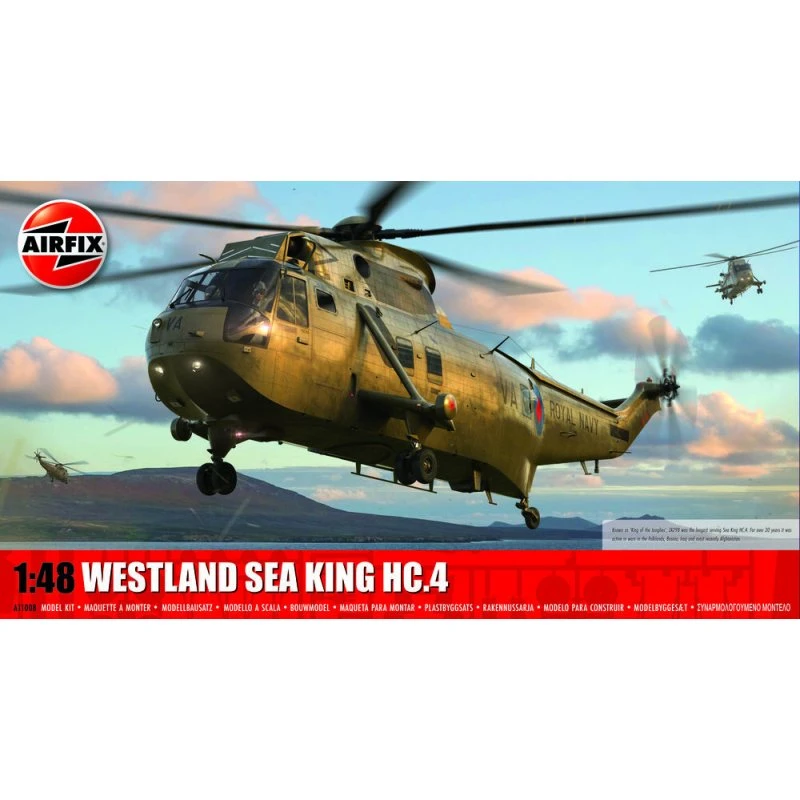 Airfix Westland Sea King HC.4 1:48 Byggesæt