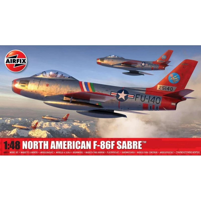 Airfix F-86F Sabre 1:48 Byggesæt