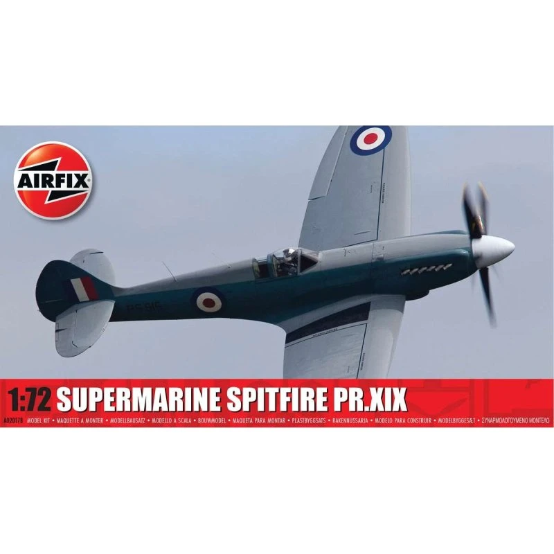 Airfix Supermarine Spitfire PR.XIX 1:72 Byggesæt