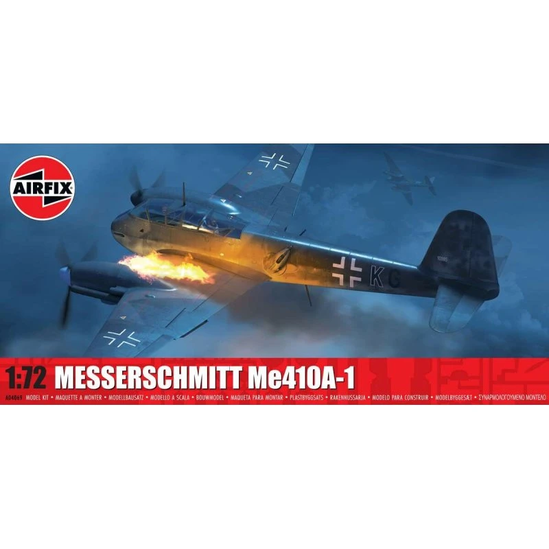 Airfix Messerschmitt Me410A-1 1:72 Fly Byggesæt