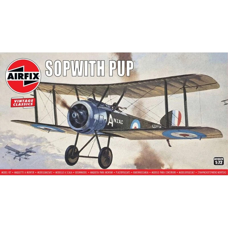 Airfix Sopwith Pup Byggesæt 1:72 - Vintage Classics