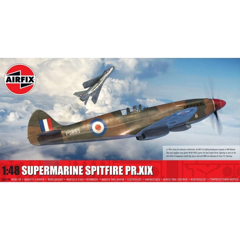Airfix Spitfire PR.XIX Byggesæt 1:48