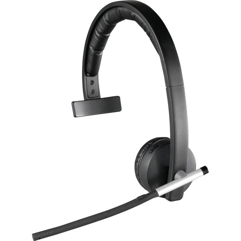 Logitech H820e UC DECT Mono Trådløs Høretelefon Sort