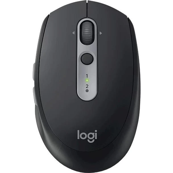 Logitech M590 Silent Trådløs Mus, Svart
