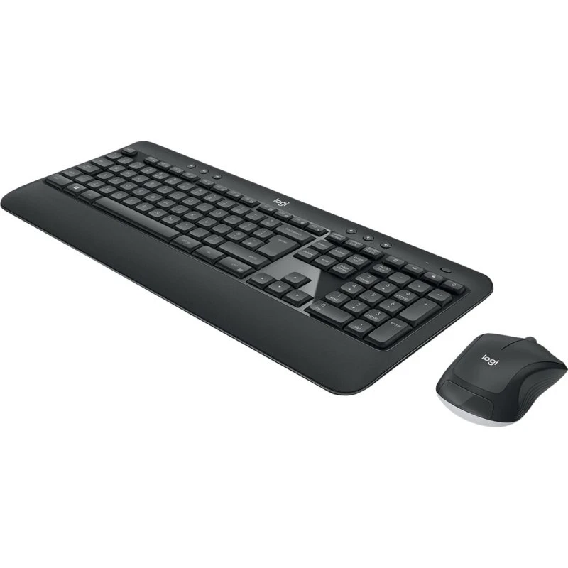 Logitech MK540 Advanced Trådløst Tastatur & Mus Sæt, Fransk, Sort