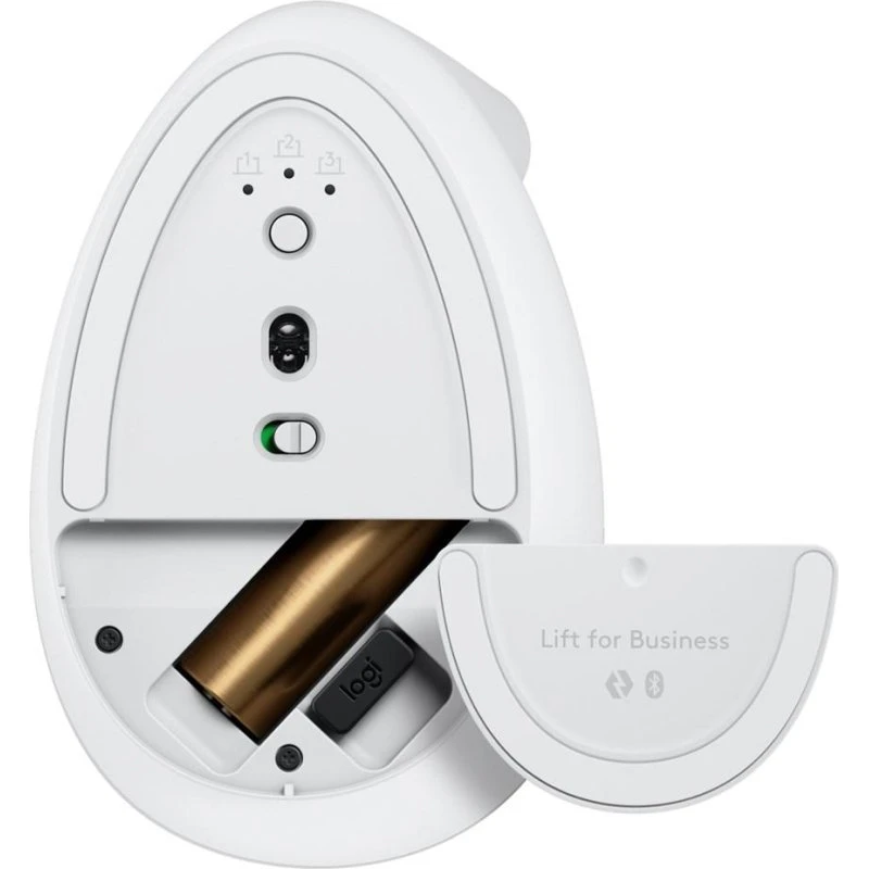 Logitech Lift for Business Ergonomisk Mus Hvid