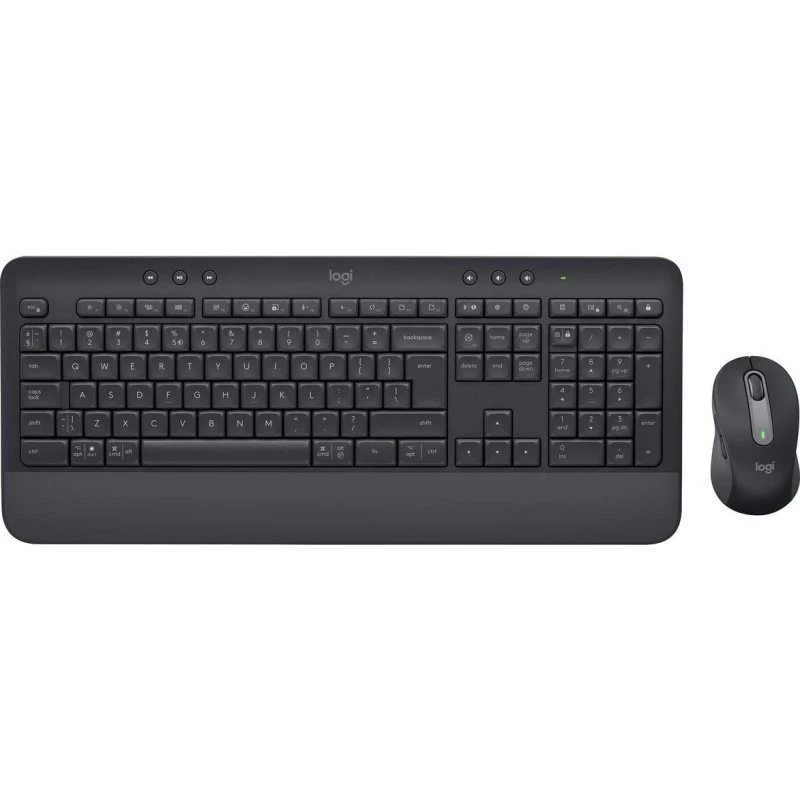 Logitech Signature MK650 Combo Trådløst Tastatur & Mus, Grafit