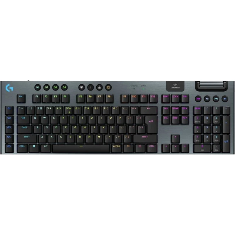 Logitech G915 X LIGHTSPEED Clicky - Trådløst Mekanisk Tastatur - Sort