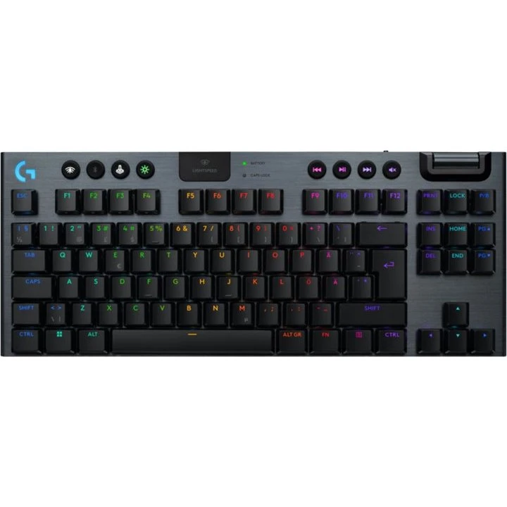Logitech G915 X LIGHTSPEED TKL Clicky - Sort