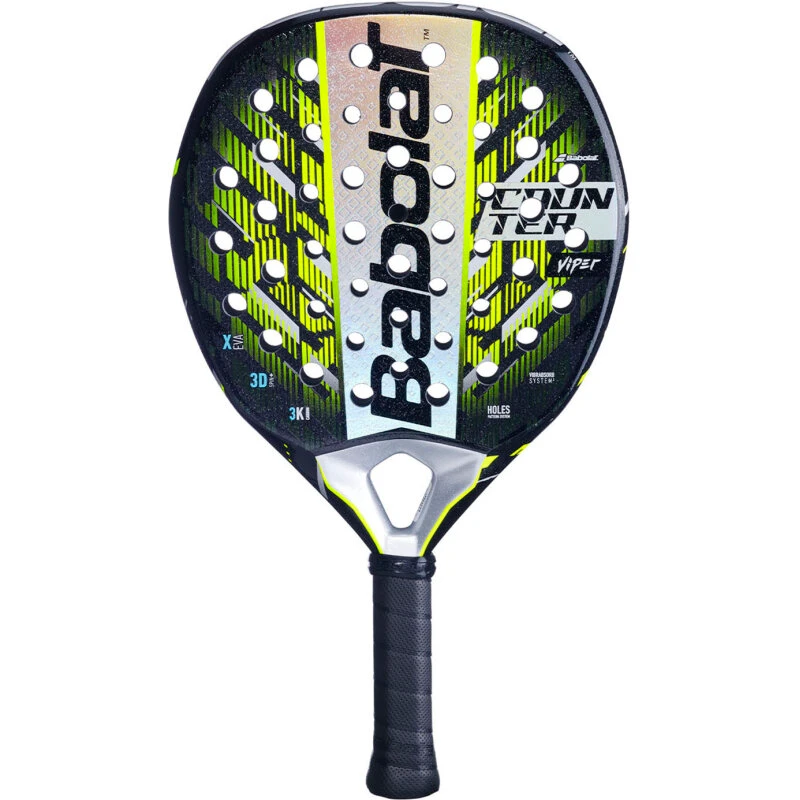 Babolat Counter Viper 2.5 2025 – Gul/Sølv Padelracket