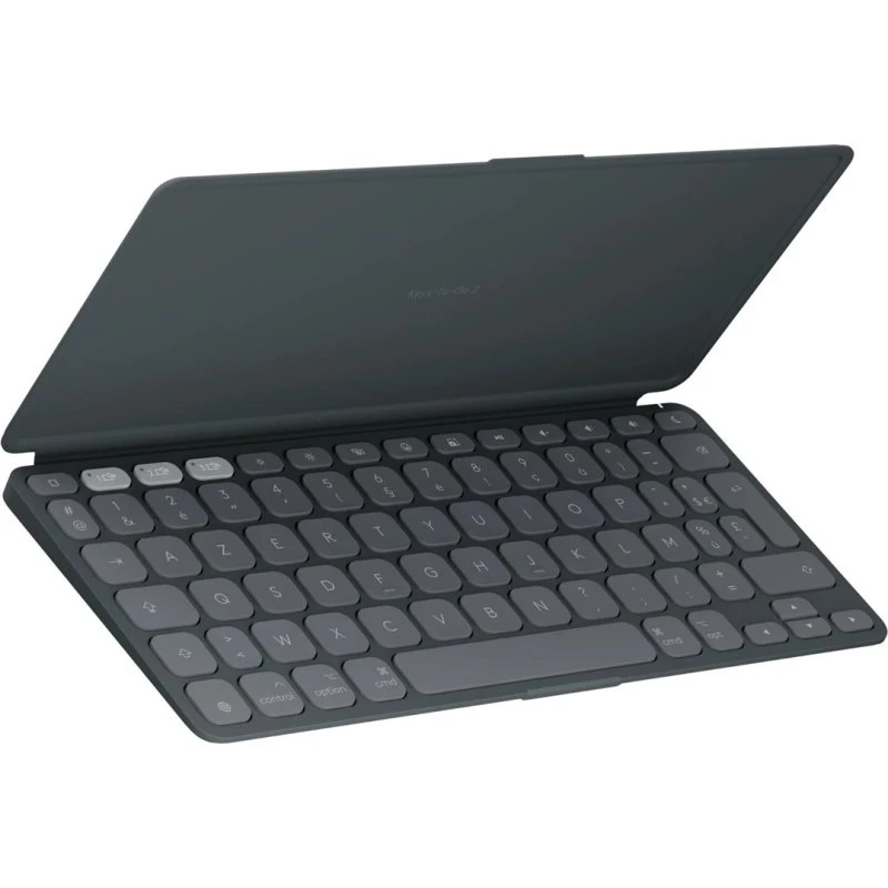 Logitech Keys-To-Go 2 Trådløst Tastatur, Fransk, Grafit