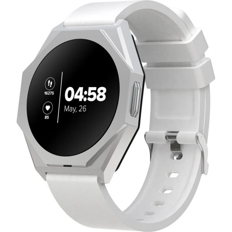 Canyon OTTOSW86WH Smartwatch Sølv, 7 dages batteri