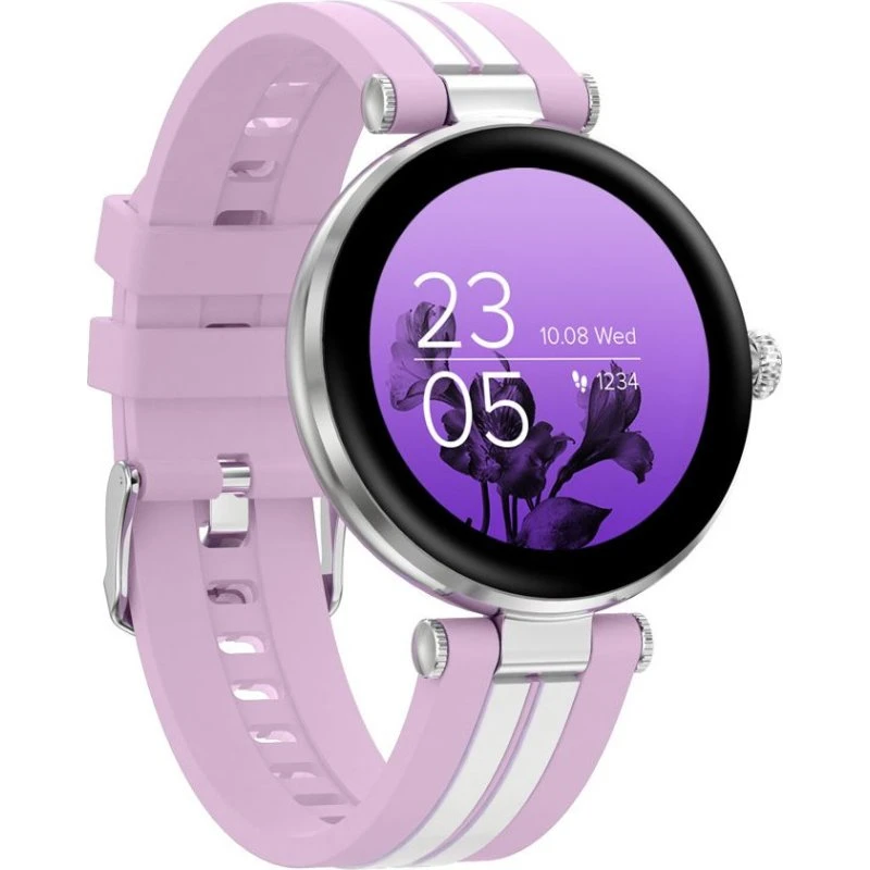 Canyon Semifreddo CNS-SW61PP Smartwatch, Sølv/Lilla