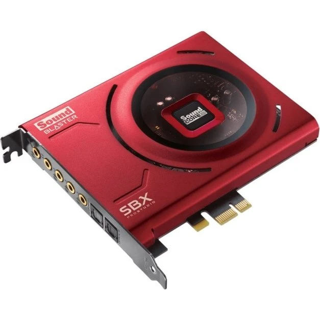 Creative Sound Blaster Z SE PCIe-lydkort, rødt, 24-bit 192 kHz