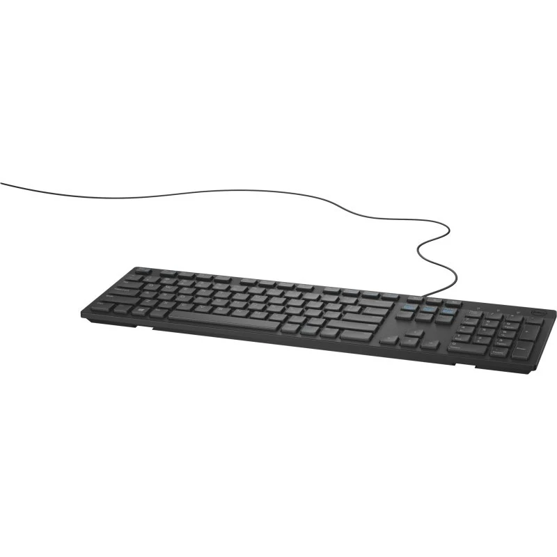 Dell KB216 Estisk Tastatur, Sort, USB