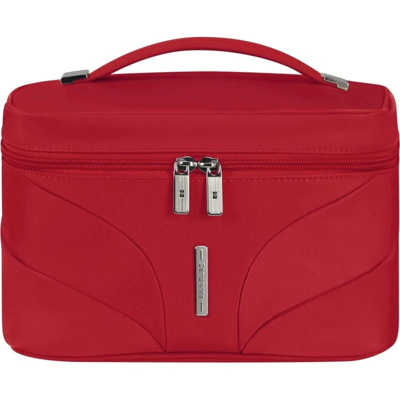 Samsonite Attrix Nessär Rød Rejsetaske, 16x24x14 cm