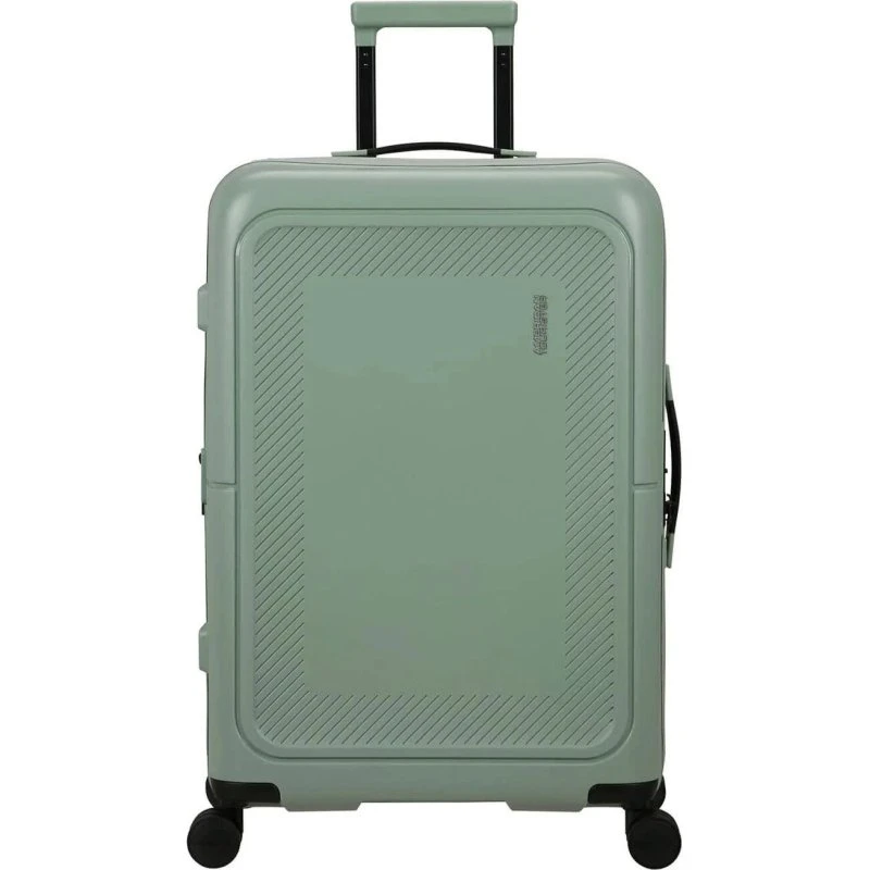 American Tourister DashPop Kuffert 67x45x28cm Grøn Udvidelig
