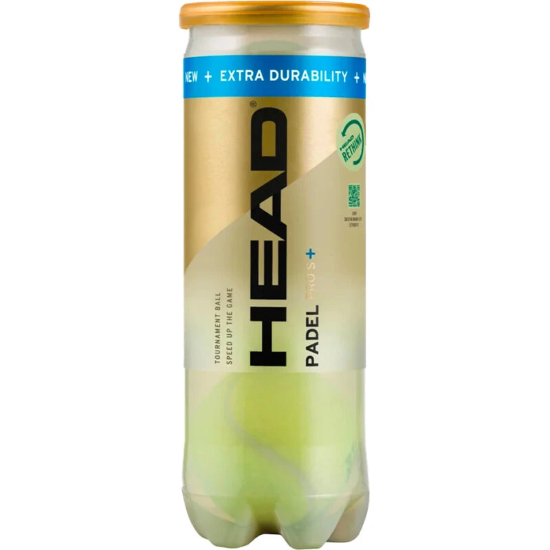 HEAD Padel Pro S+ Padelbolde (3 stk.)