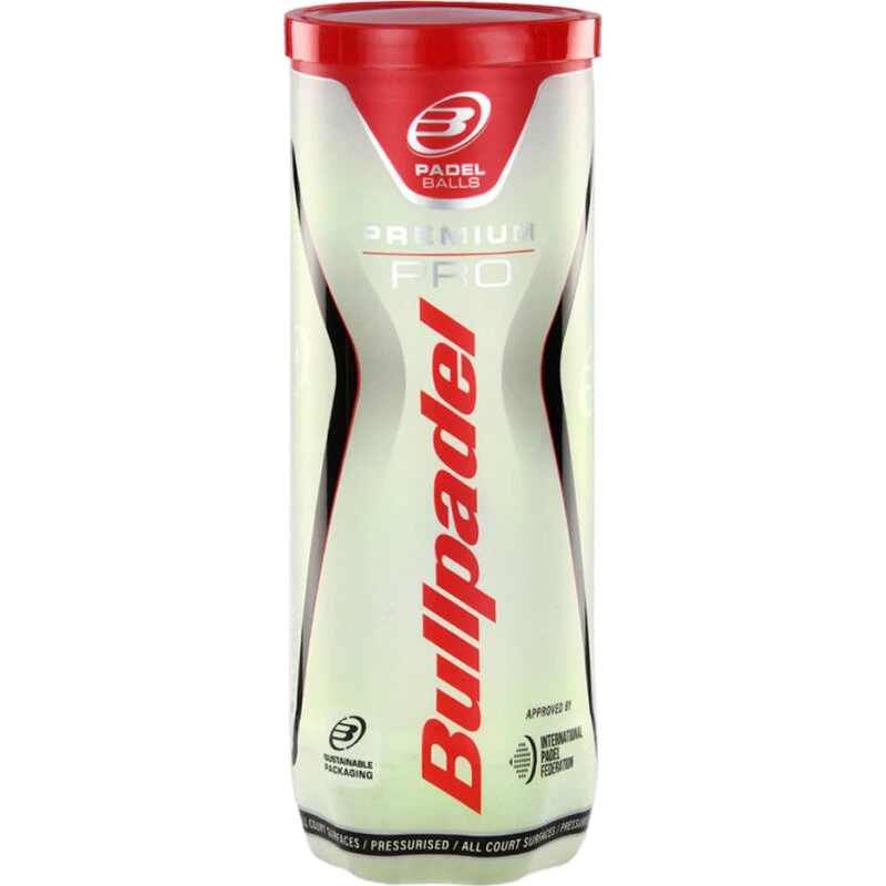 Bullpadel Premium Pro padelbolde - 3 stk