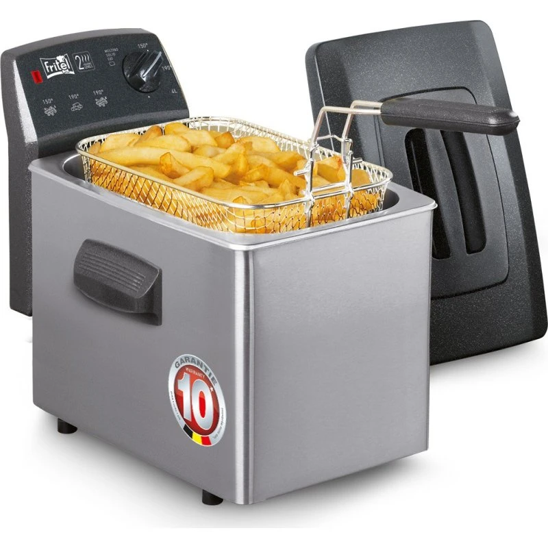 Fritel Turbo SF 4350 Fritureapparat 4L 2,8 kW antracit metallisk/sølv