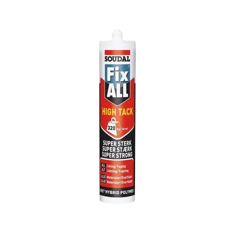 Soudal Fix All High Tack Montagelim Sort 290ml
