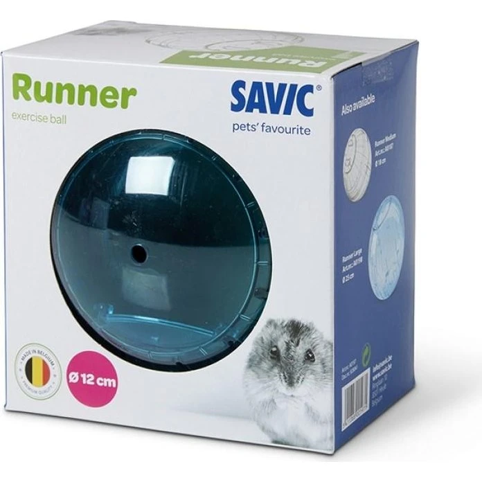 Savic Runner Small 12 cm transparent løbekugle til gnavere