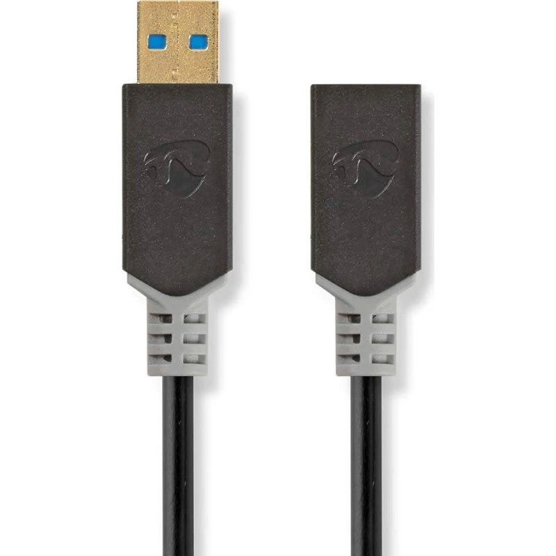 Nedis USB A-A 2 m guldplateret 5 Gbps