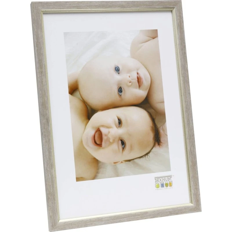 Deknudt S46AF3 Billedramme 10x15 cm Beige Resin