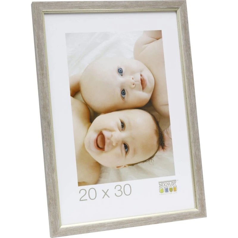Deknudt S46AF3 Billedramme 20x30 cm Beige Resin