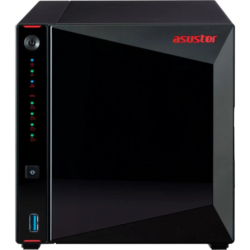 ASUSTOR 4 AS5304T NAS-Server med 4 GB RAM og 2,5 GbE