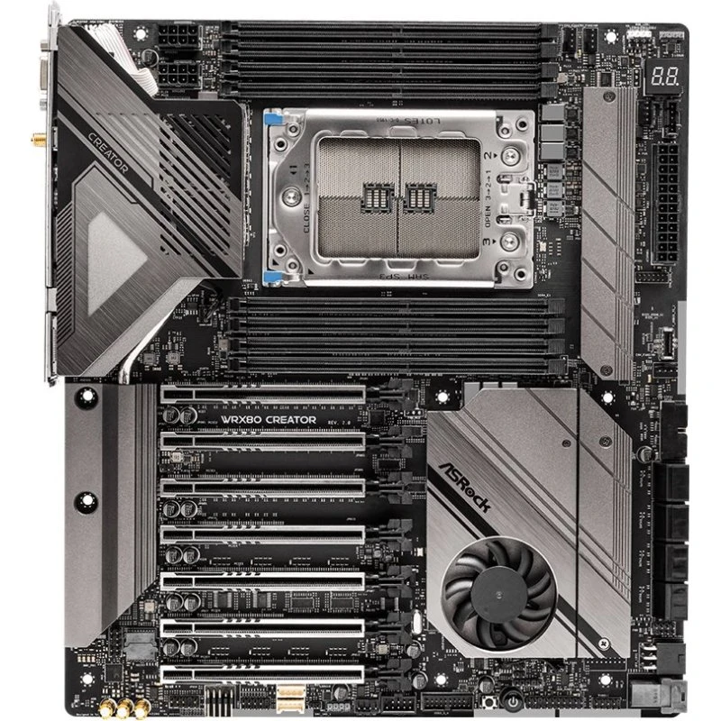 ASRock WRX80 Creator R2.0 - AMD sWRX8 Socket, 10Gb LAN, Wi-Fi 6E
