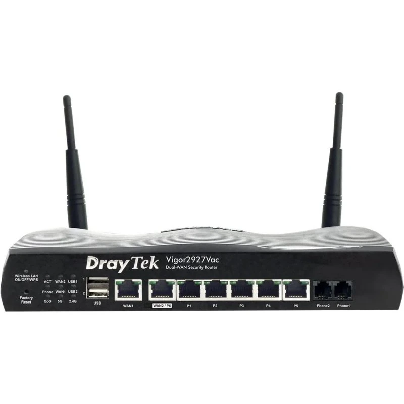 Draytek Vigor2927ac WiFi 5 Trådløs Router