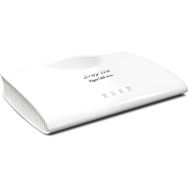 DrayTek Vigor 166 Gigabit Router, kablet, hvid
