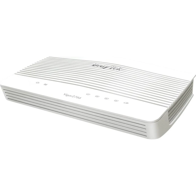 Draytek Vigor 2766 Router med 4-port switch, 2 WAN-porte, 1GbE