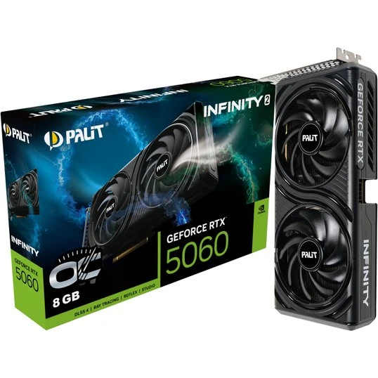 NVIDIA Palit RTX 5060 Infinity 2 OC 8 GB GDDR7