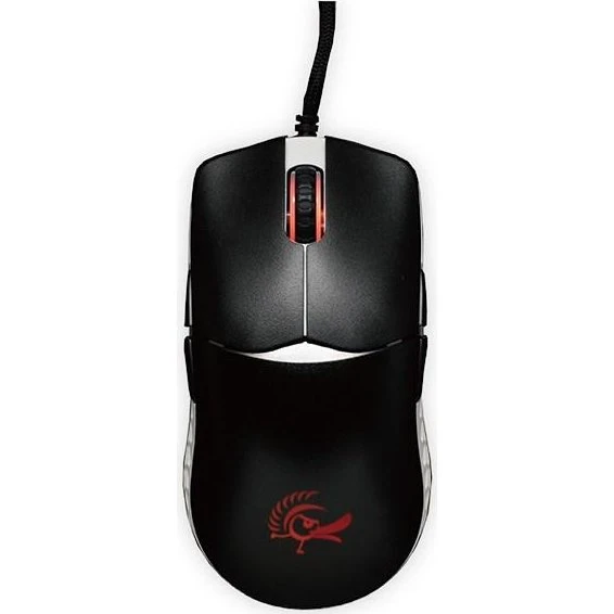 Ducky Feather Ambidextrøs Gaming-Mus, 16.000 DPI, Sort
