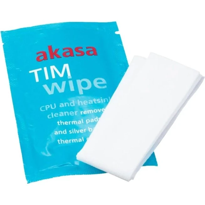 Akasa TIM Wipes, blå, 10 stk