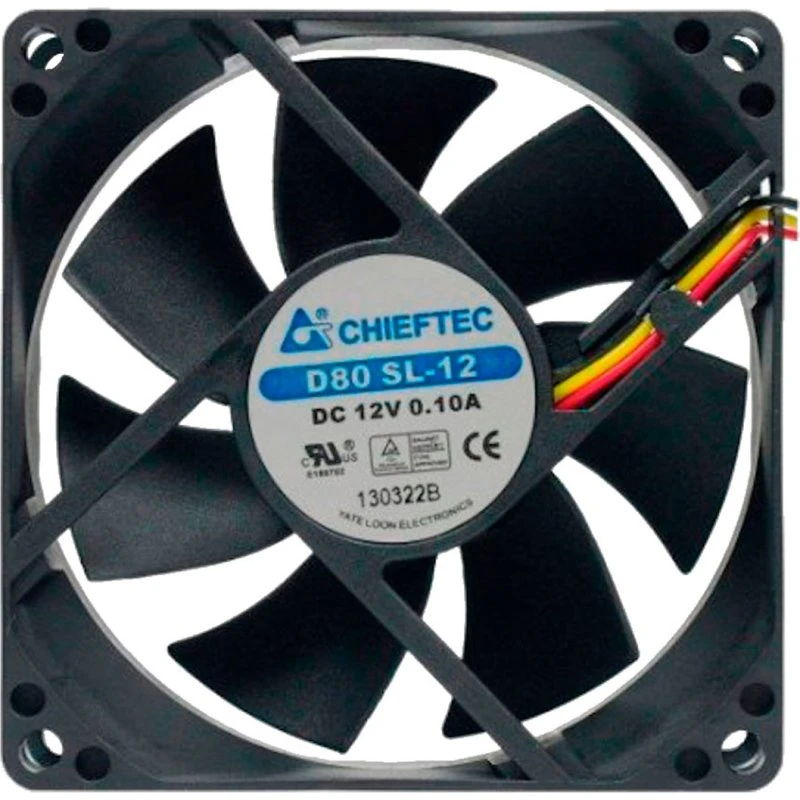 Chieftec PC Blæser 80mm 2000rpm